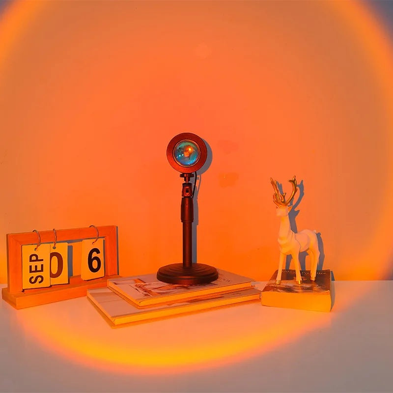 The Infinite Sunset Lamp | RGB Studio Edition (with Remote)